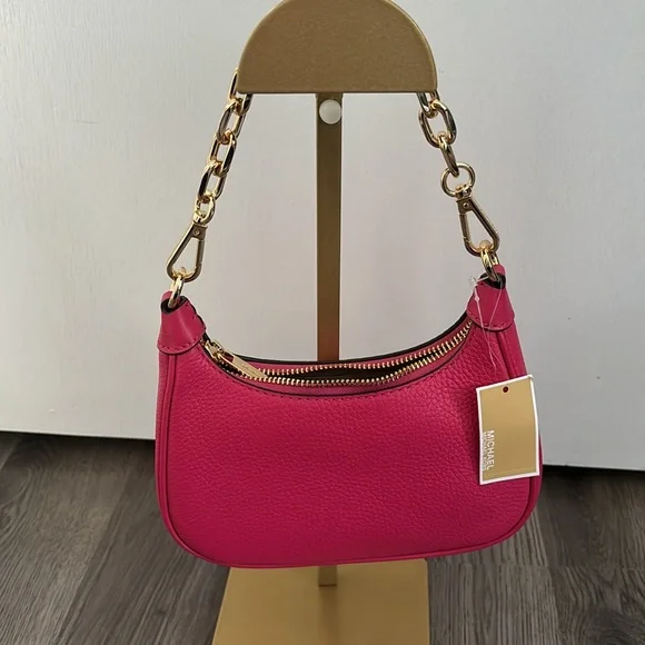 SOLD 🚨🚨 NWT Michael Kors Mini Pouchette RETAIL $348 - Picture 6 of 8